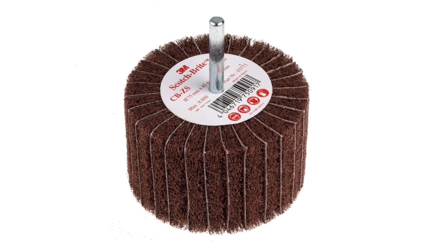 3M Circular Abrasive Brush, 75mm Diameter