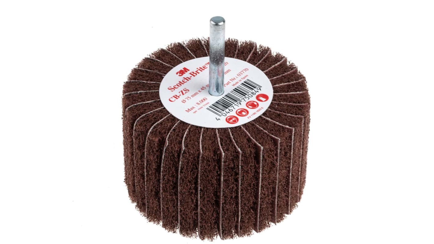 3M Circular Abrasive Brush, 75mm Diameter