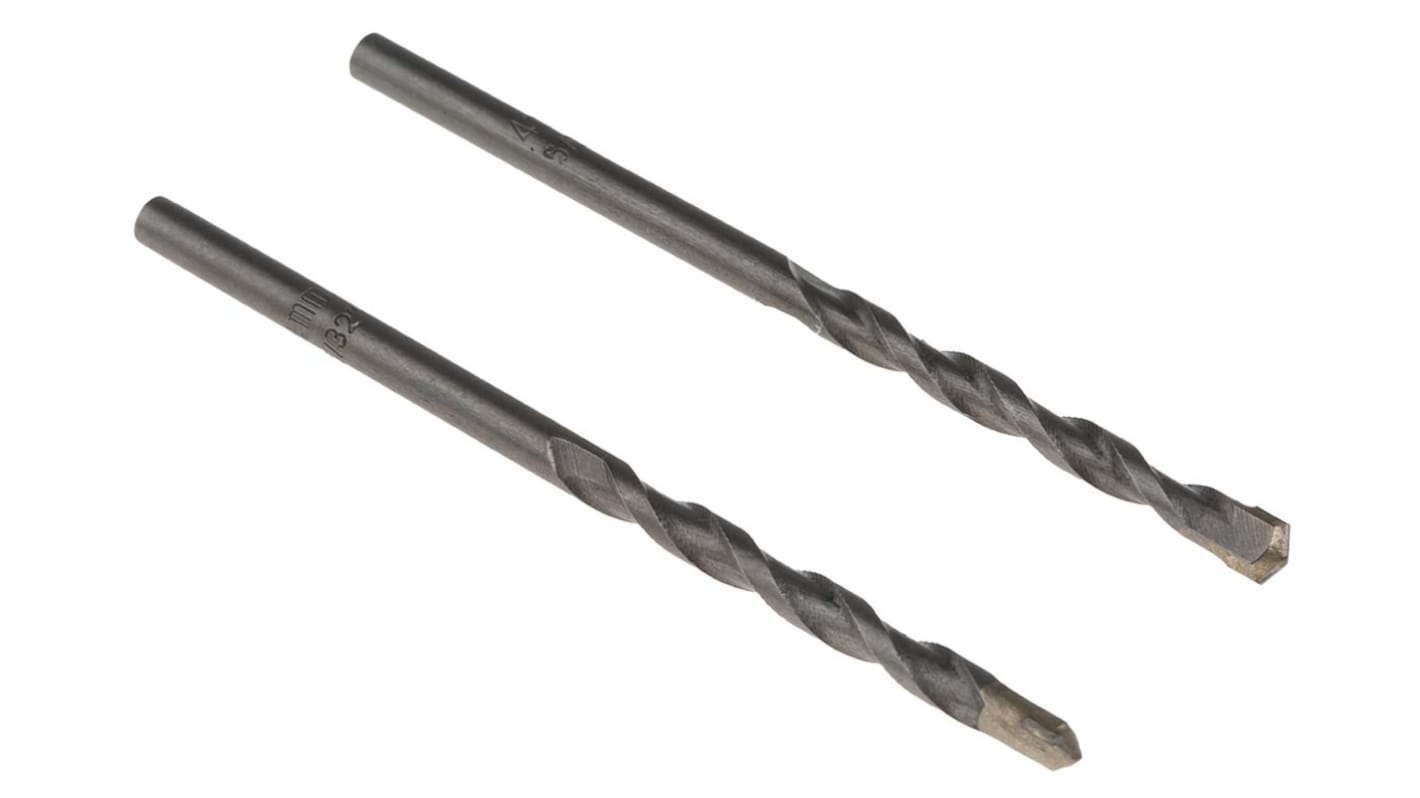 10900220400 Tivoly Tungsten Carbide Masonry Drill Bit 4mm Diameter RS