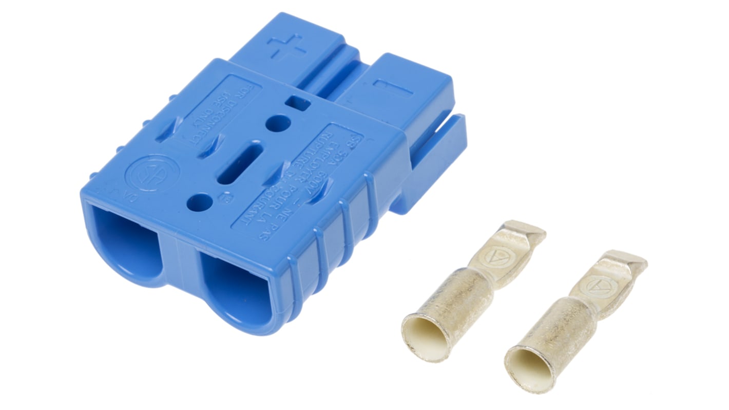 Anderson Power Products Battery Connector, 50A