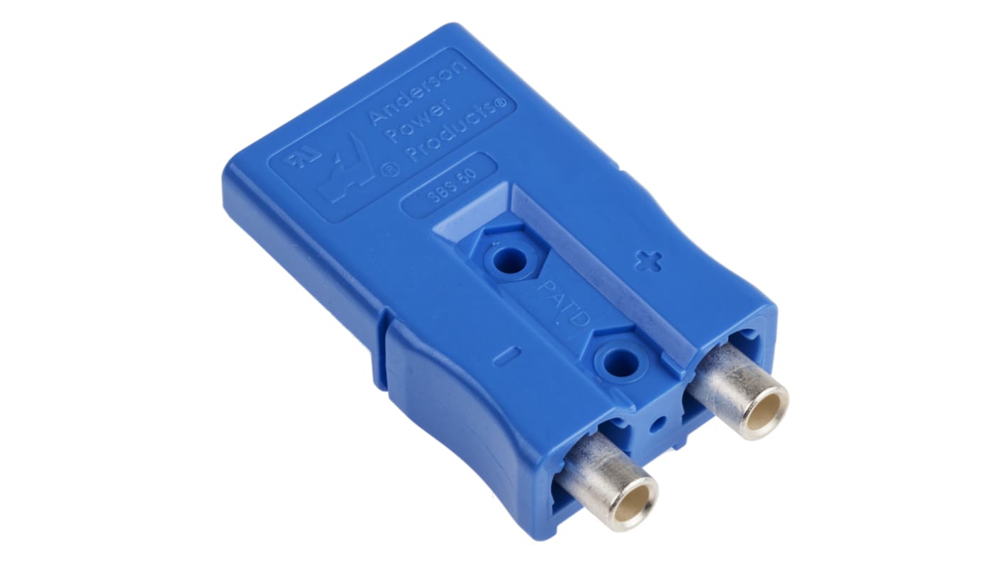 Anderson Power Products, SBS Series Male 2 Way Battery Connector, 110A, 600 V