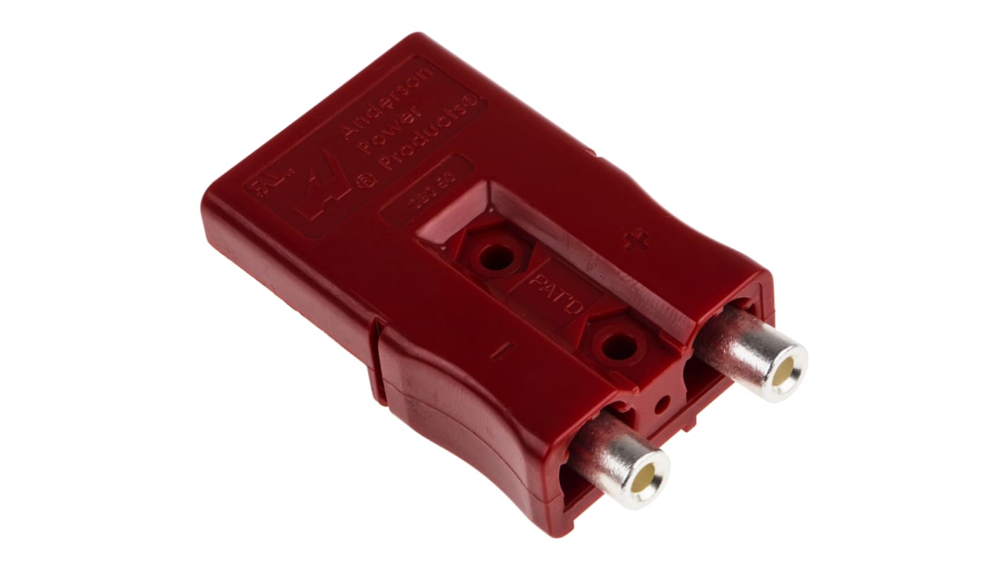 Anderson Power Products, SBS Series Male 2 Way Battery Connector, 110A, 600 V