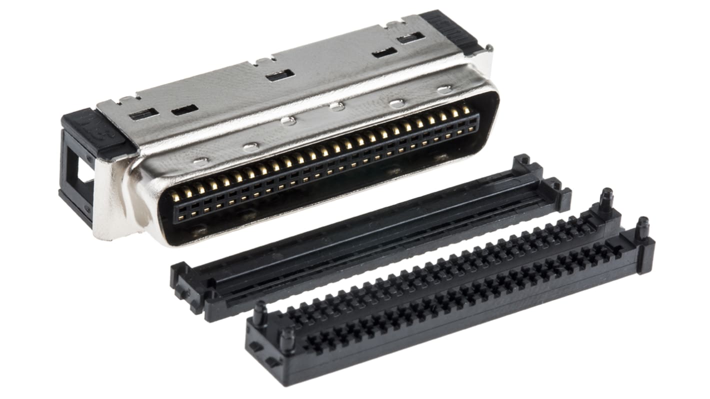 Connettore Sub-D IDC, 3M, 10150-6000EL, Maschio 50 vie, Montaggio su cavo, passo 1,27mm passo