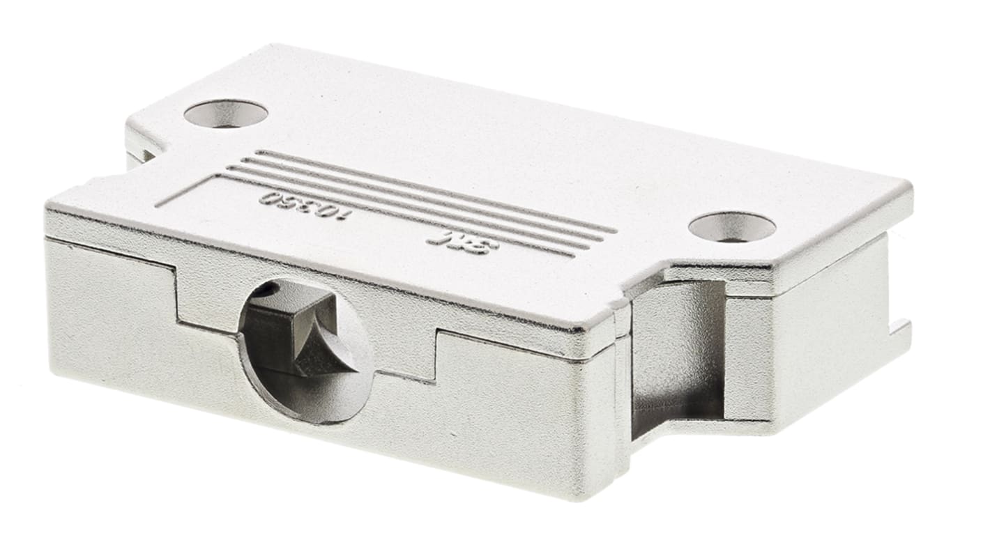 3M 103 Series Aluminium D Sub Backshell, 50 Way, Strain Relief