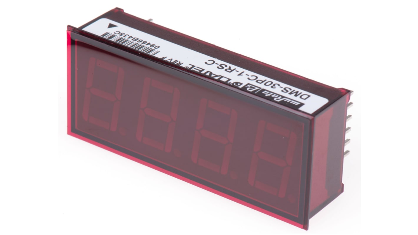 Murata Power Solutions Digital Voltmeter DC, LED Display 3.5-Digits ±2 %