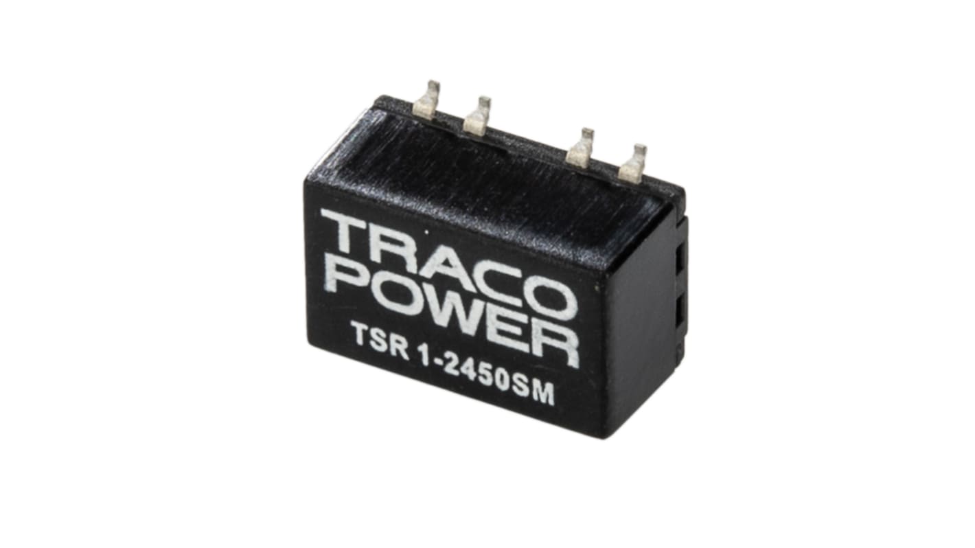 TRACOPOWER Switching Regulator, PCB Mount, 5V dc Output Voltage, 6.5 → 36V dc Input Voltage, 1A Output Current,
