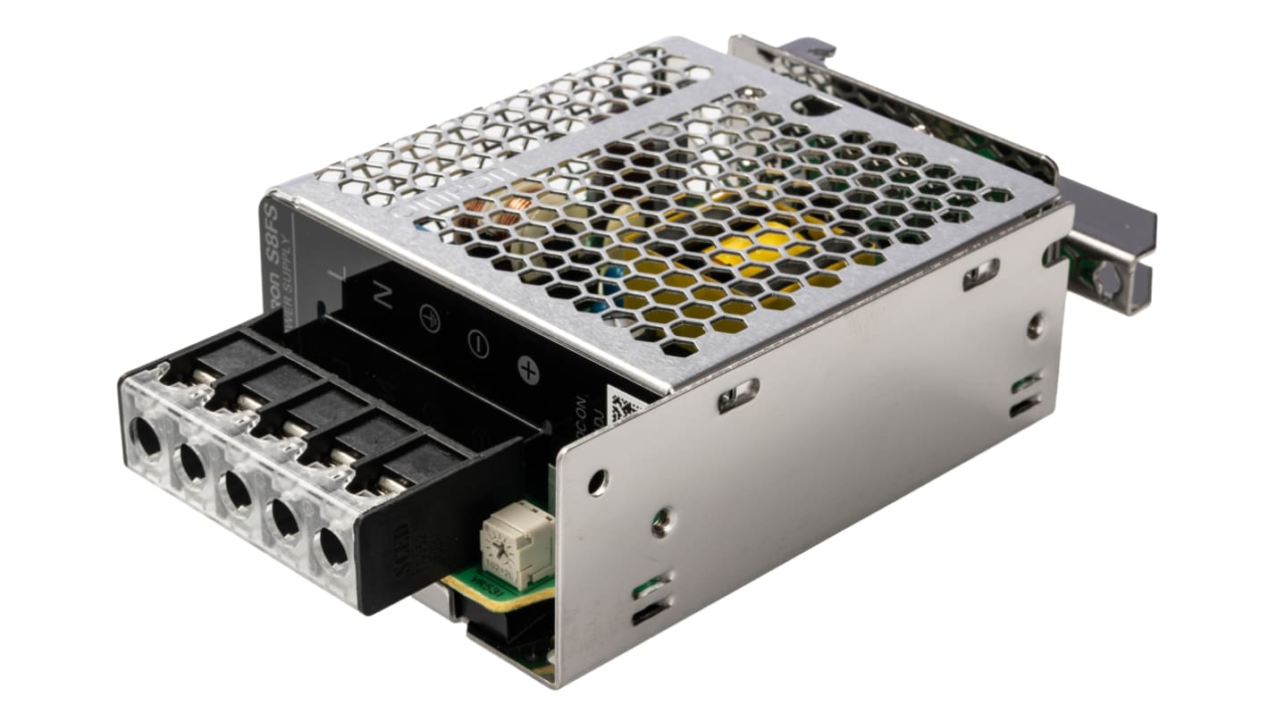 Omron S8FS-G Switched Mode DIN Rail Power Supply, 100 → 240V ac ac Input, 24V dc dc Output, 650mA Output, 15W