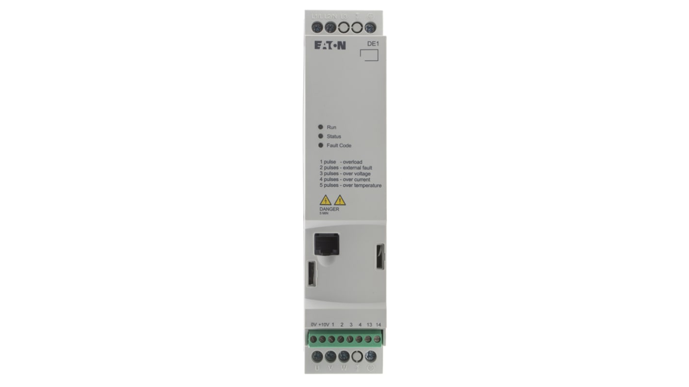 Rs-Online Avviatore a velocità variabile Eaton 1 5 kW 230 V c.a. 1 fase 60Hz