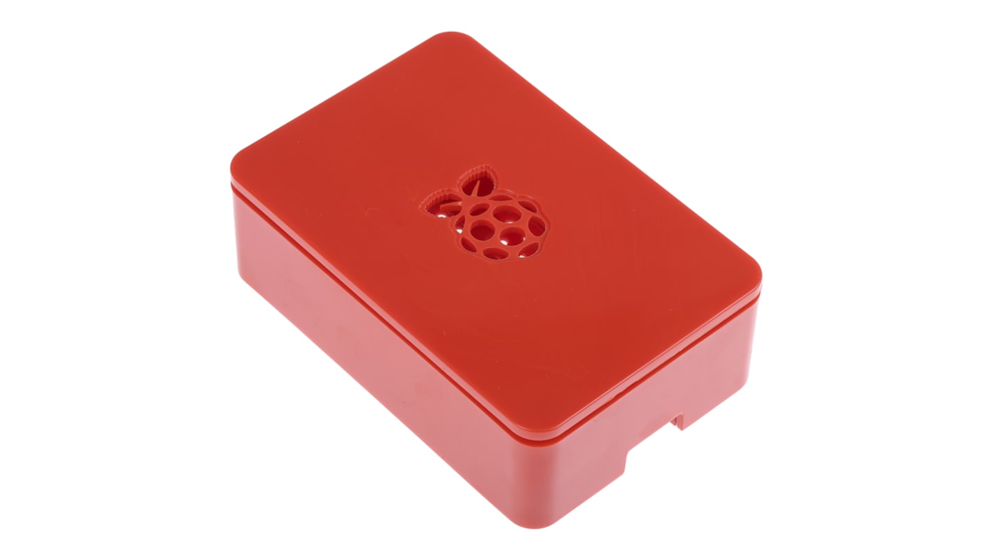 Obudowa Raspberry Pi do Raspberry Pi 2B, Raspberry Pi 3B, Raspberry Pi 3B+ DesignSpark ABS Czerwony 93.7 x 62.6 x 31.5mm