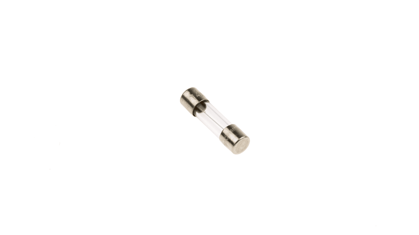 Schurter 50mA F Glass Cartridge Fuse, 5 x 20mm