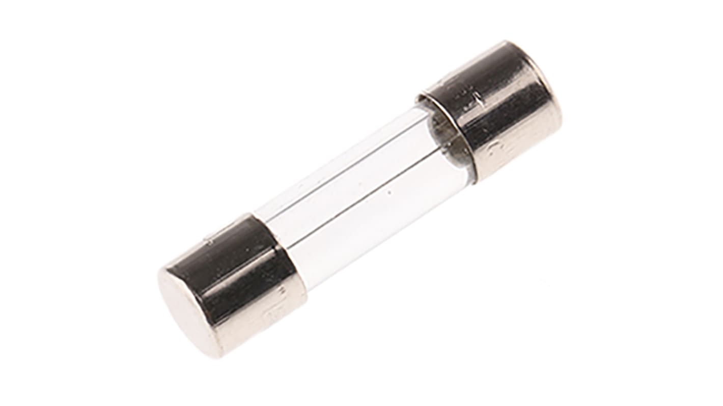 Schurter 1.25A F Glass Cartridge Fuse, 5 x 20mm