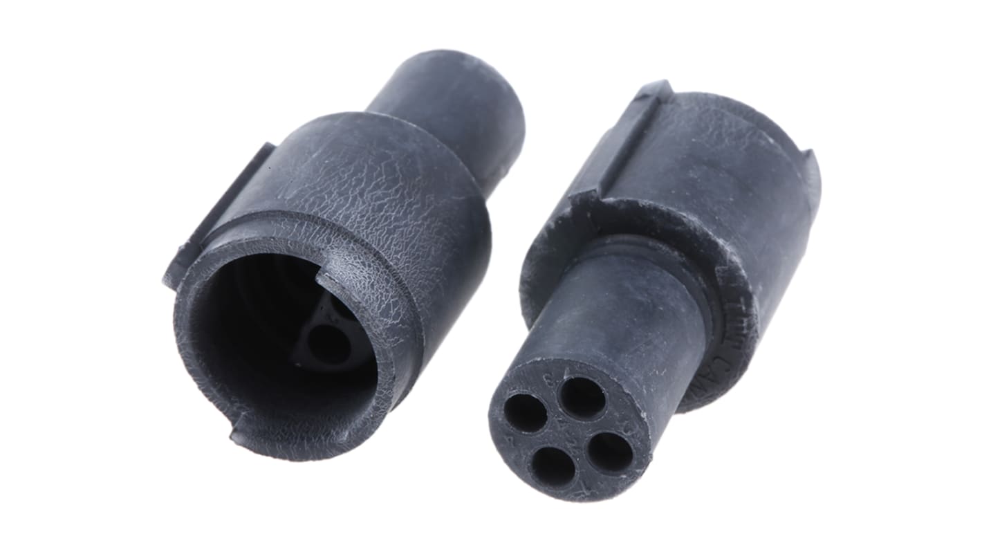 ITT Cannon Circular Connector, 4 Contacts, Cable Mount, Socket, Male, IP67, Sure Seal Series