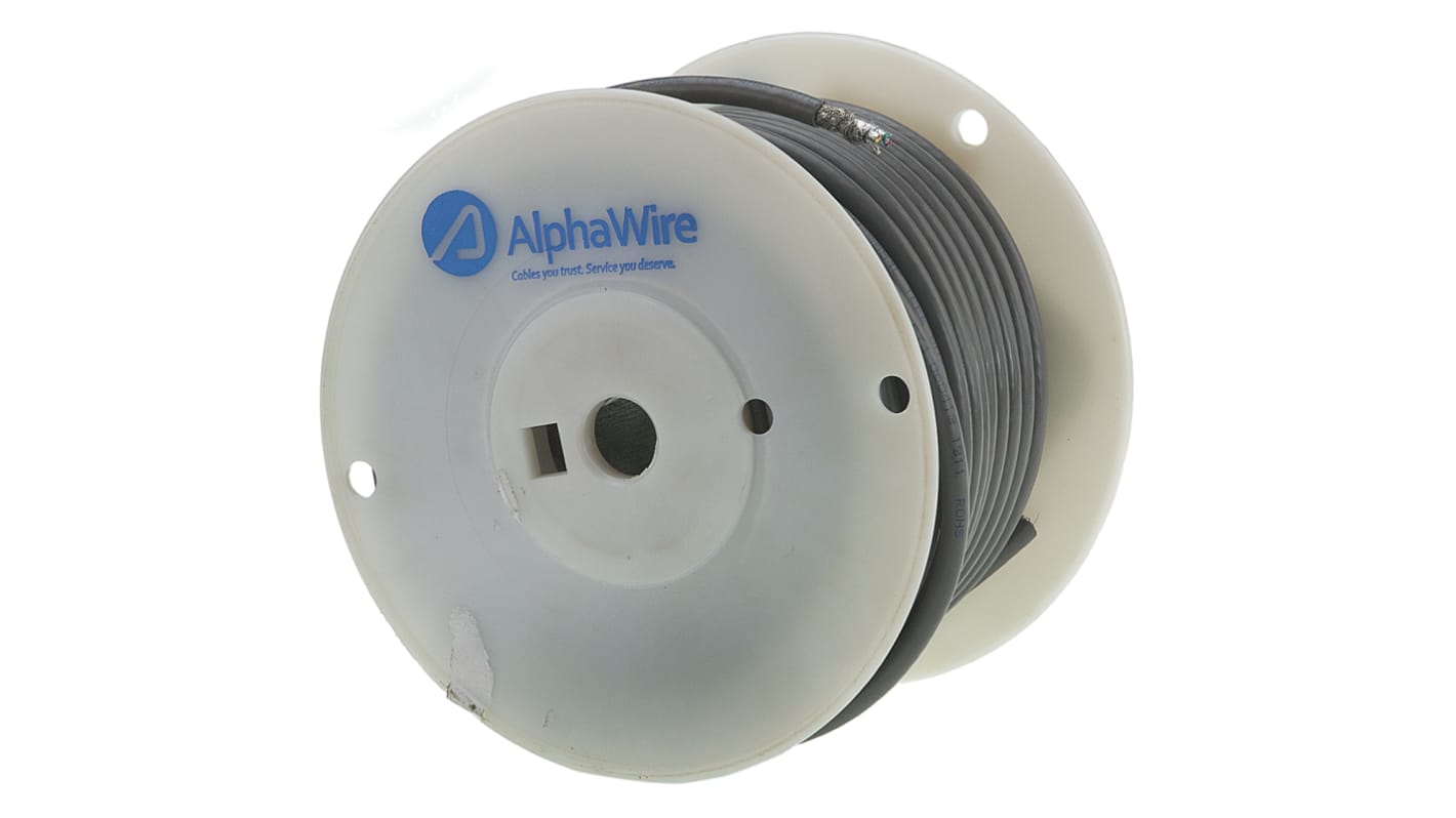 Ethernetový kabel, Šedá, PVC, 300 V 30m