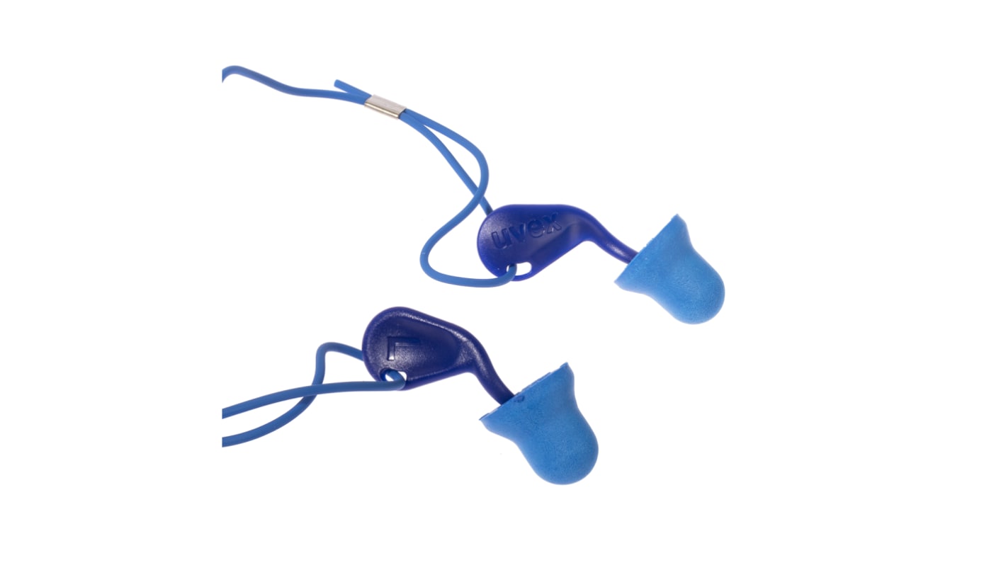 uvex 一次性有线耳塞, 聚酯纤维, 信噪比26dB, 50对装