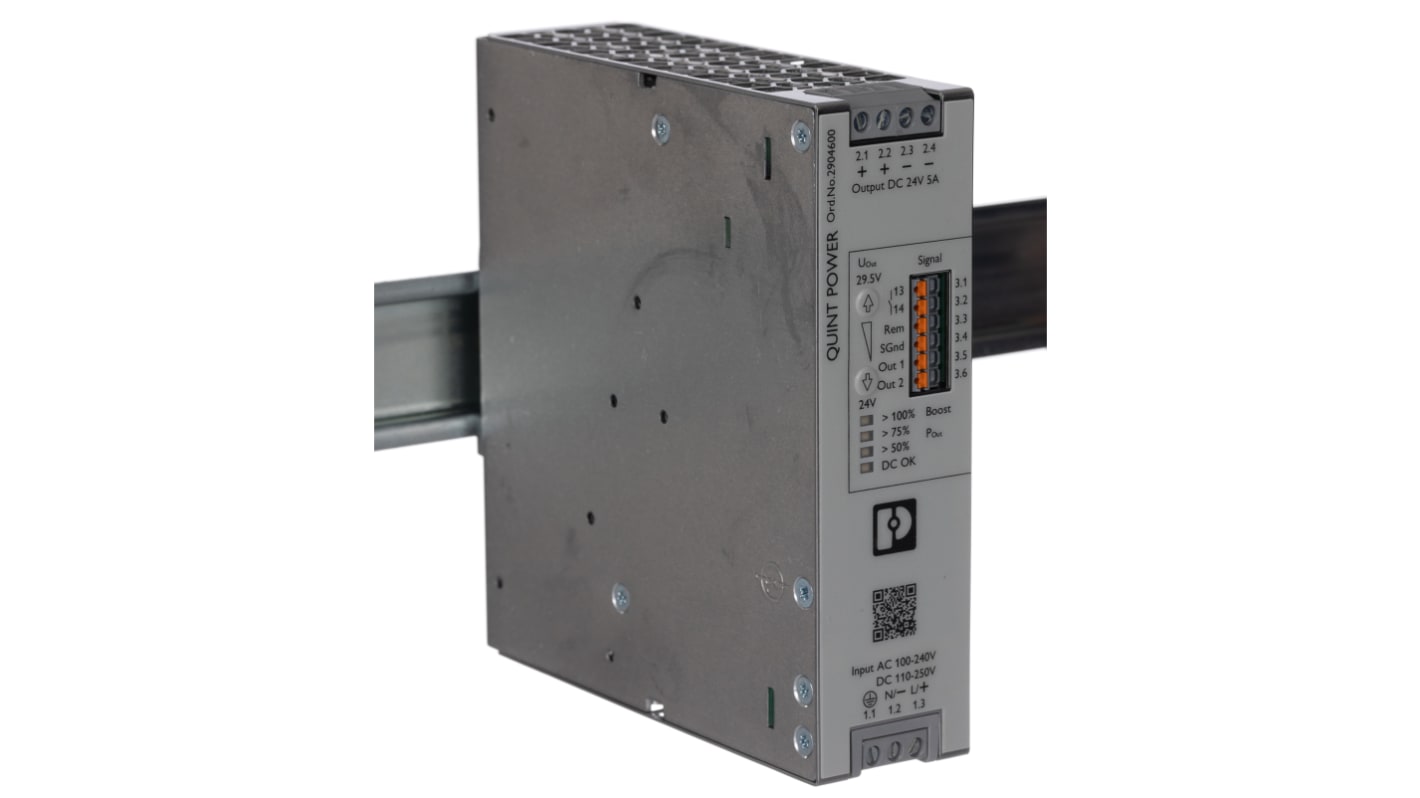 2904600 | Phoenix Contact QUINT POWER Switched Mode DIN Rail 2904600 | Phoenix Contact QUINT POWER Switched Mode DIN Rail