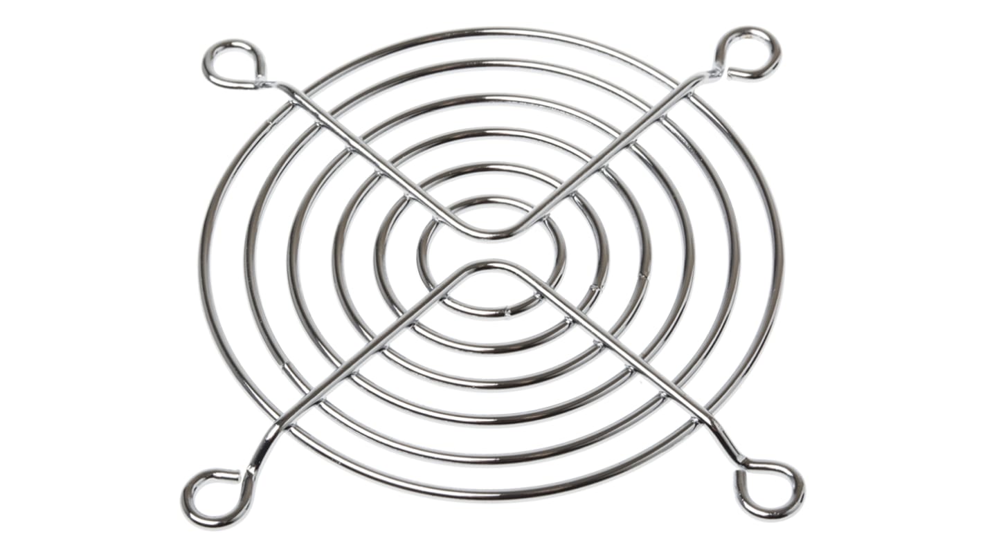 ebm-papst LZ70CP Series Steel Finger Guard for 70mm Fans, 61.5mm Hole Spacing, 70 x 70mm