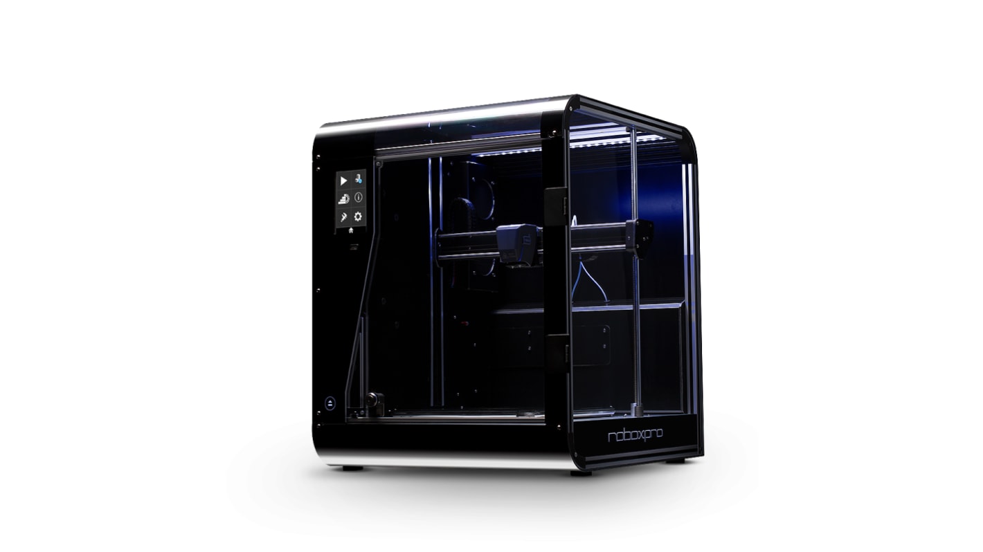 CEL RoboxPRO FDM 3D-Drucker 2-Kopf Multifilament- Druck, für 1.75mm Filament, bis 210 x 300 x 400mm, Ethernet, USB,