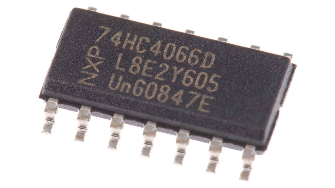 Nexperia Analoger Schalter, 14-Pin, SOIC, 5 V- einzeln