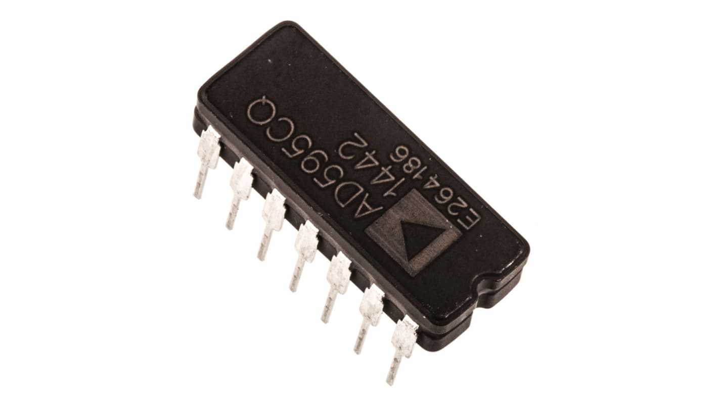 Amplificatore termocoppia Analog Devices alimentazione duale e singola, Su foro, CDIP, 14 Pin