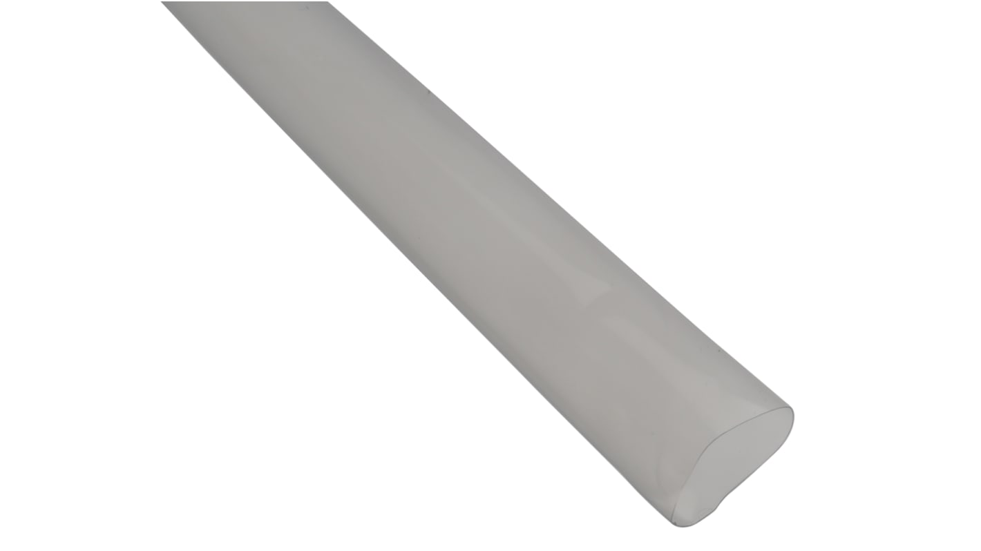 TE Connectivity Heat Shrink Tubing, Clear 9.5mm Sleeve Dia. x 1.2m Length 3.2:1 Ratio, TFER Series