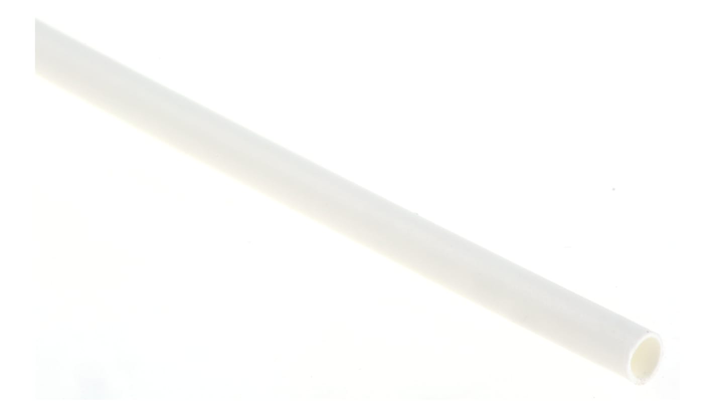 Gaine thermorétractable TE Connectivity, Diam. 1.6mm, Long. 1.2m, Rétreint 2:1, Blanc