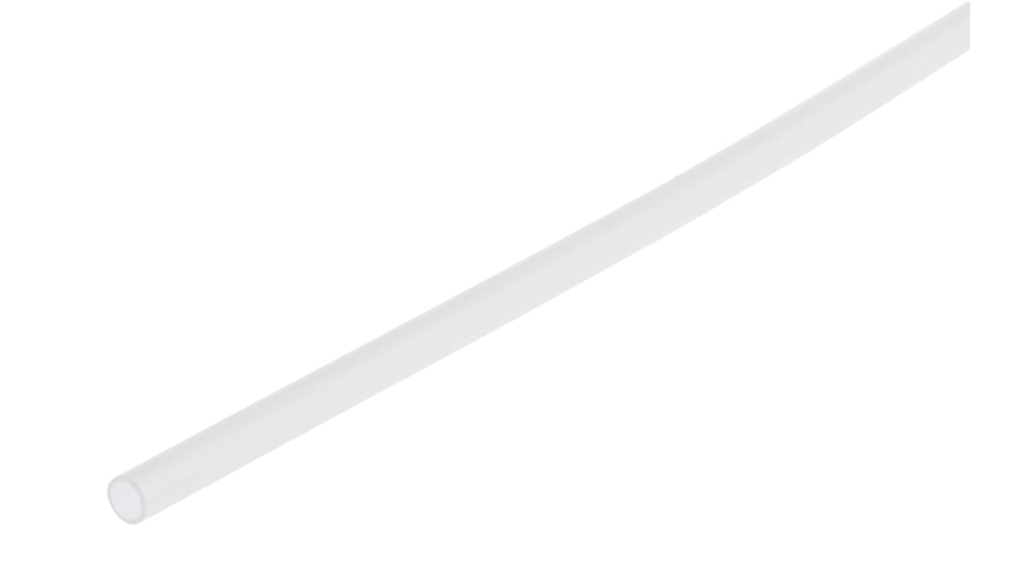 TE Connectivity Heat Shrink Tubing, Clear 1.2mm Sleeve Dia. x 1.2m Length 2:1 Ratio, RNF-100 Series
