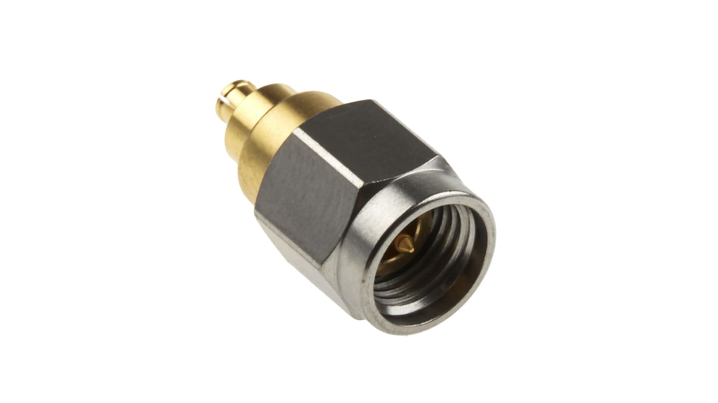 RS PRO, Plug Cable Mount SMP Connector, 50Ω, Solder Termination, Straight Body