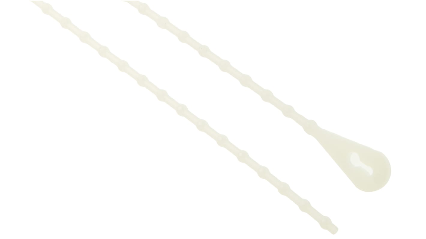Essentra 結束バンド, 273.1mm x 2.4 mm, ナチュラル, ナイロン 66, BT-10-01-NT