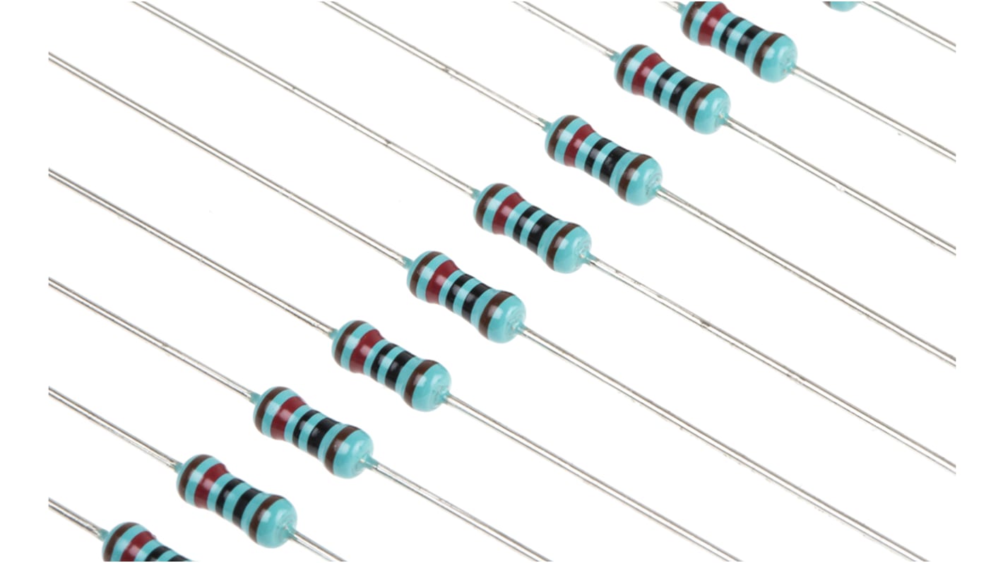 TE Connectivity 金属膜电阻, 120Ω, 0.6W, ±1%容差, ±50ppm/°C, LR1系列