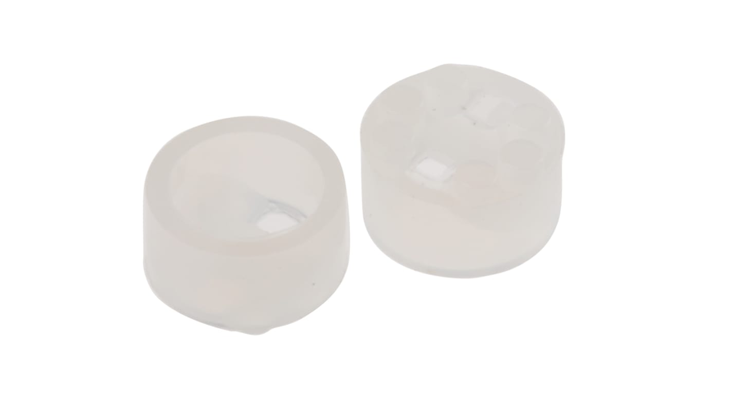 Soporte para LED Keystone, tipo Espaciador LED, Ø ext. 5mm, para LED de 5 mm (T-1 3/4), mont. en PCB
