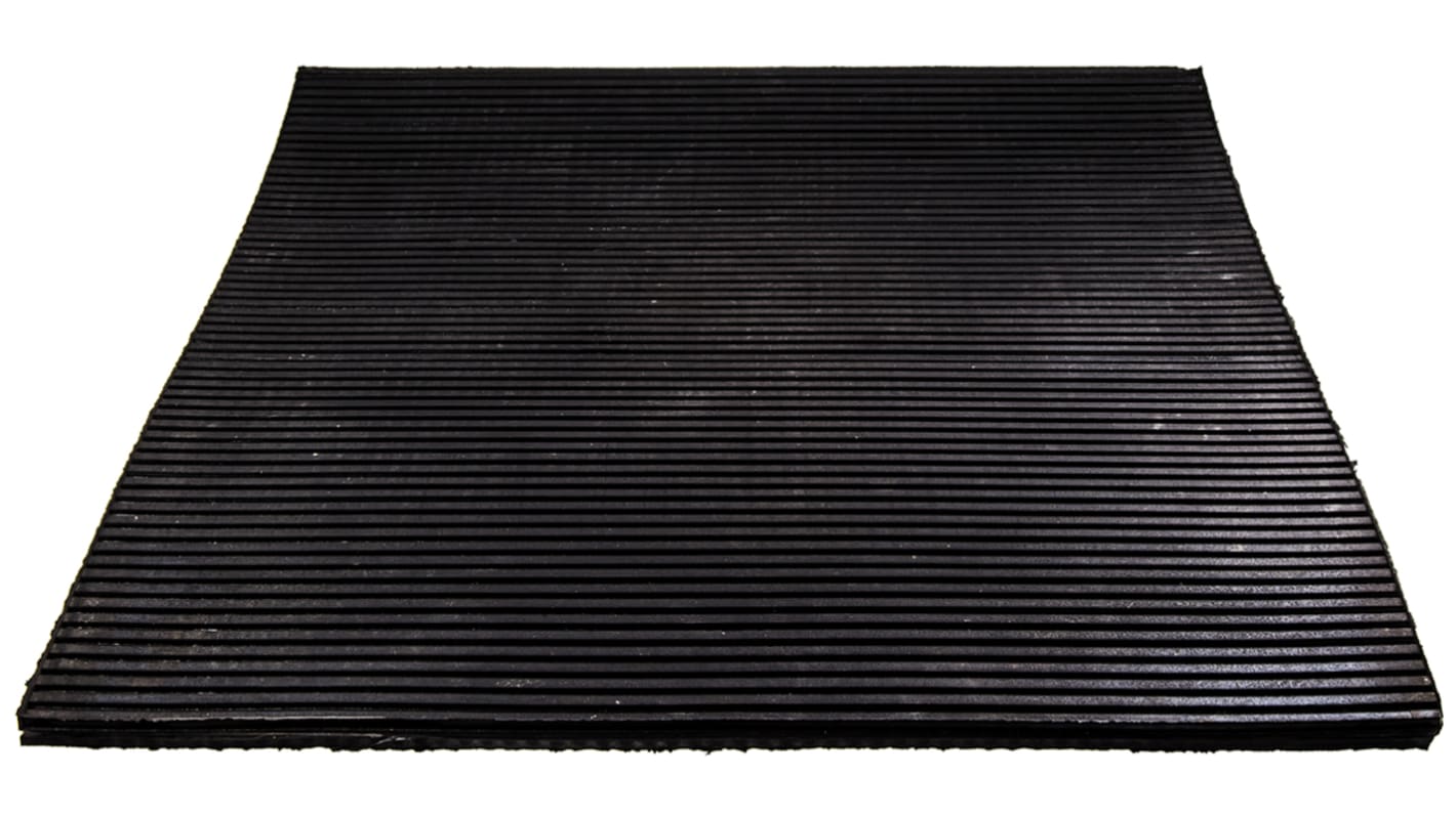 RS PRO 橡胶减震垫, 减震隔离垫, 尺寸500 x 500 x 10mm, 最高工作温度+70°C