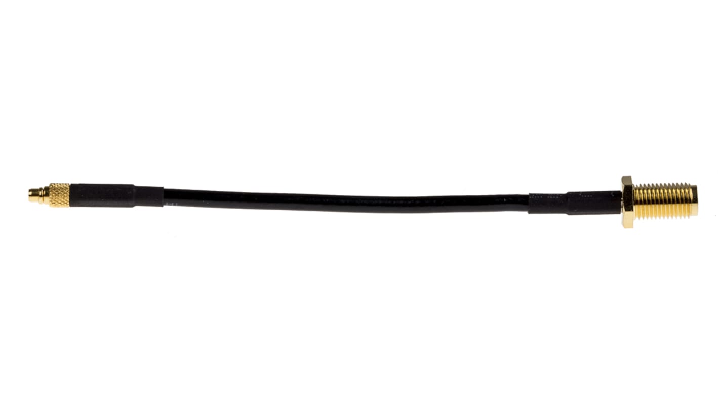 LPRS Male MMCX to SMA, 100mm, Terminated50 Ω