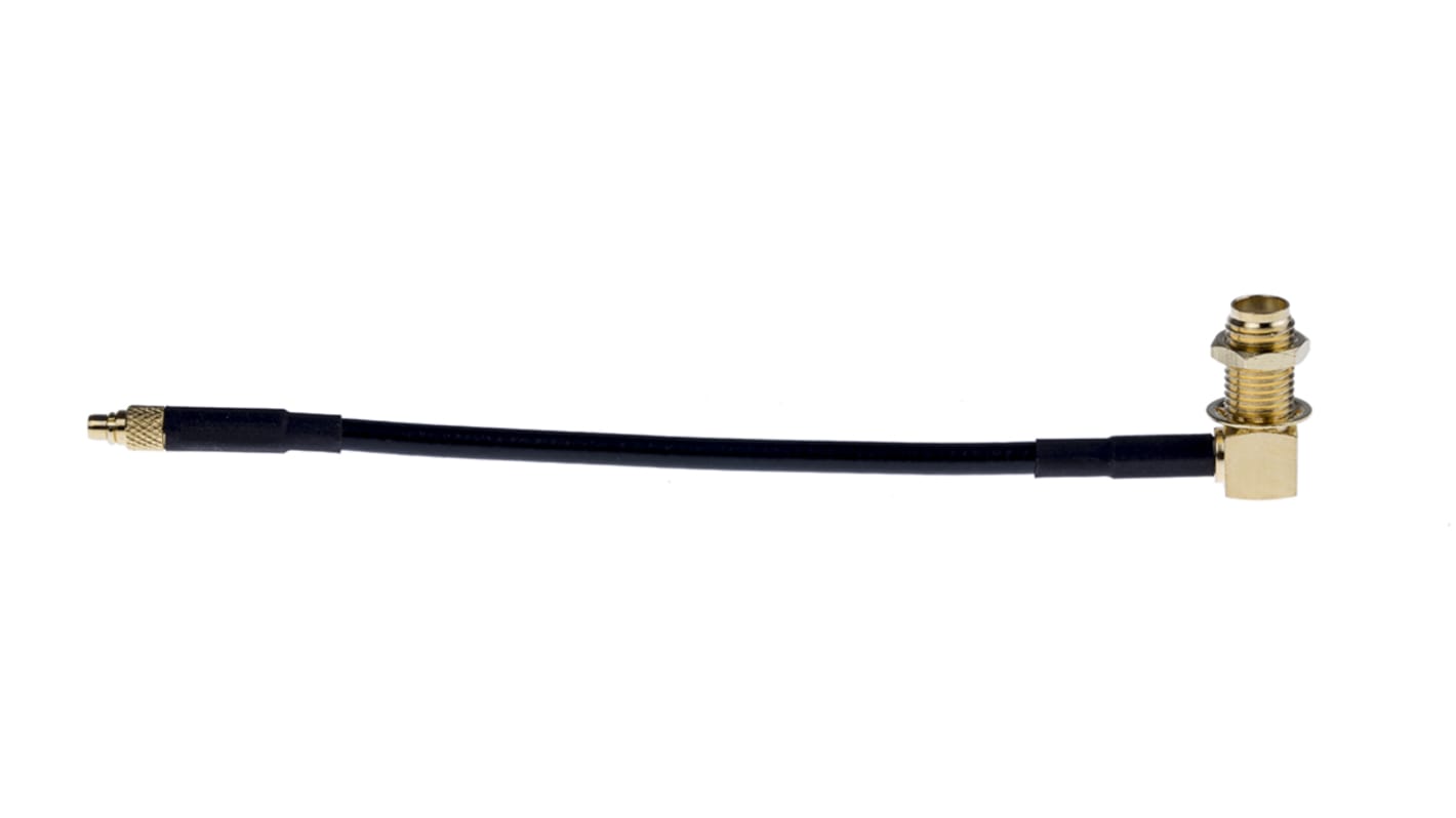 LPRS Male MMCX to SMA, 100mm, Terminated50 Ω