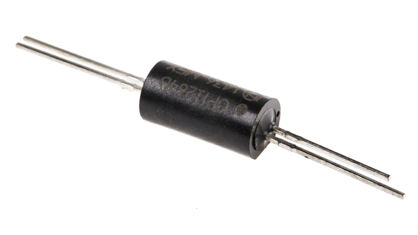 Optek Optokobler, DC indgang, Transistor Udgang, 1 Hulmontering 50%, 4 ben, OPI 1264B