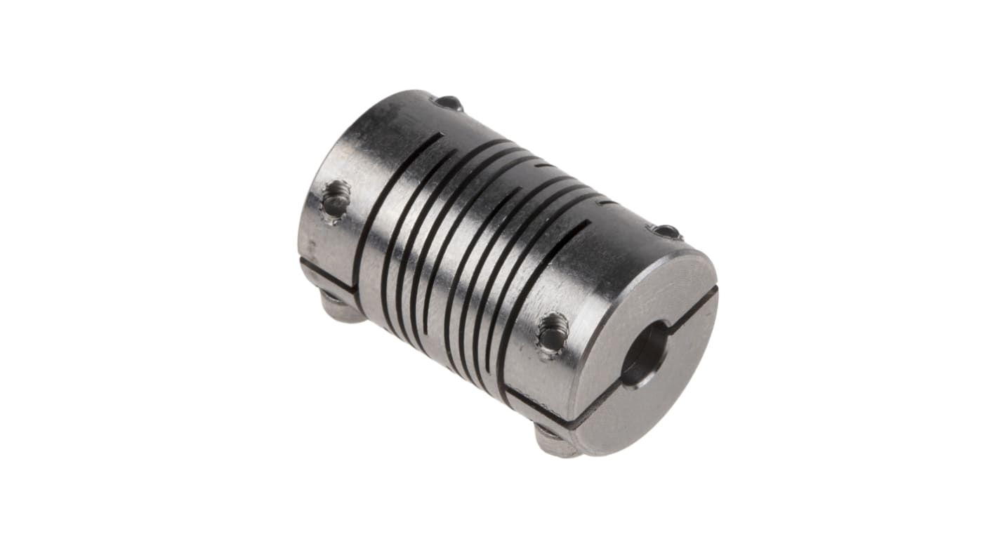 Huco Beam Coupling, 16mm Outside Diameter, 5mm Bore, 25.4mm Length Coupler