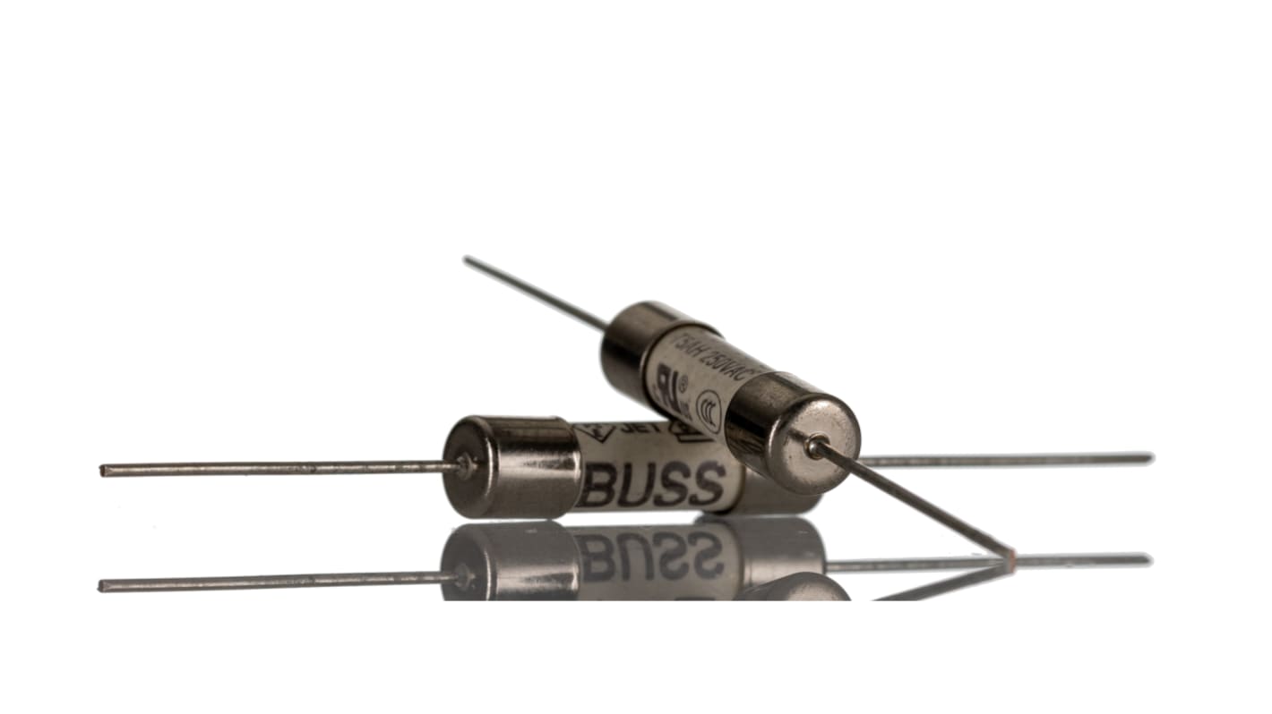 Eaton 5A T Ceramic Cartridge Fuse, 5 x 20mm