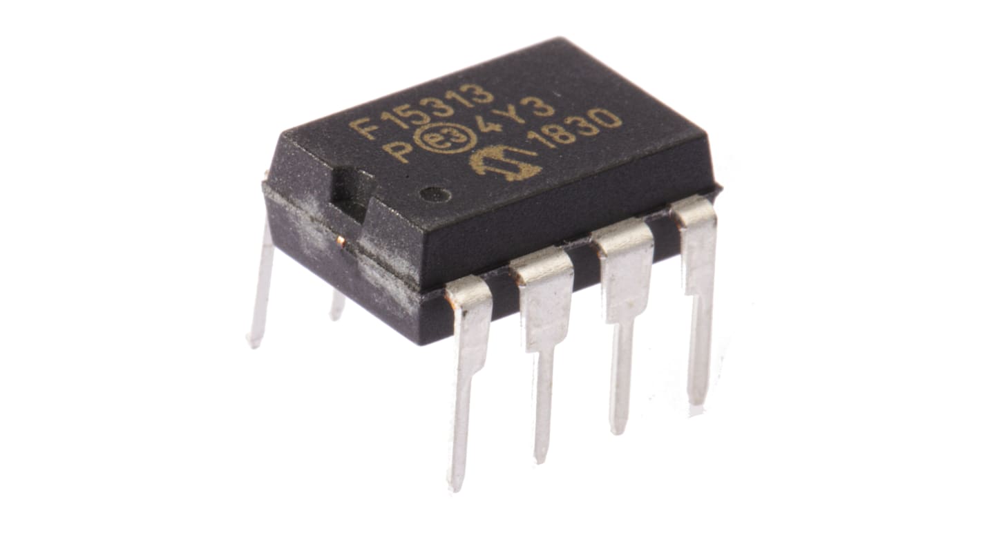 Microchip PIC16F单片机, PIC内核, 8针, PDIP, 最大32MHz, 3.5 kB 闪存, 256 kB RAM