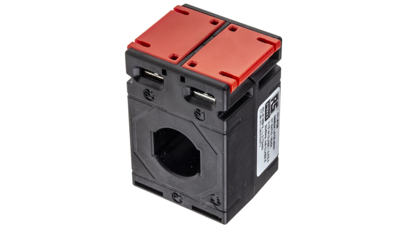 RS PRO Base Mounted Current Transformer, 150A Input, 150:5, 5 A Output, 21 x 10mm Bore