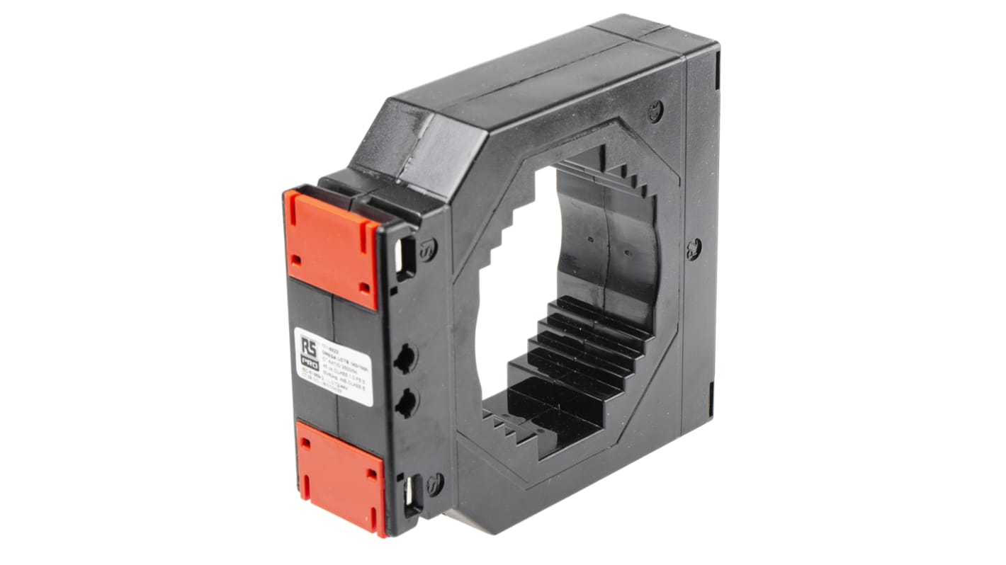 RS PRO Base Mounted Current Transformer, 2500A Input, 2500:5, 5 A Output, 100 x 30mm Bore