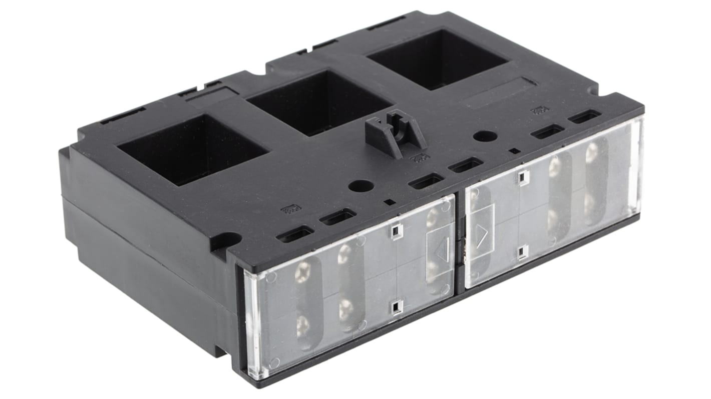 Przekładnik prądowy prąd wej 600A RS PRO prad wyj 5 A otwór 45mm do montażu w podstawie