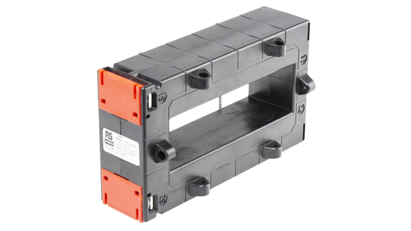 Przekładnik prądowy prąd wej 1000A RS PRO prad wyj 5 A otwór 38 x 128mm do montażu w podstawie