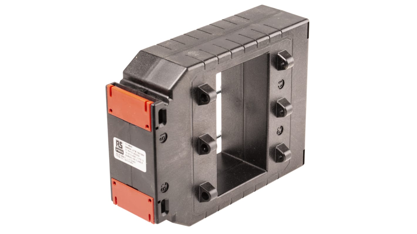 RS PRO Base Mounted Current Transformer, 2500A Input, 2500:5, 5 A Output, 101 x 56mm Bore