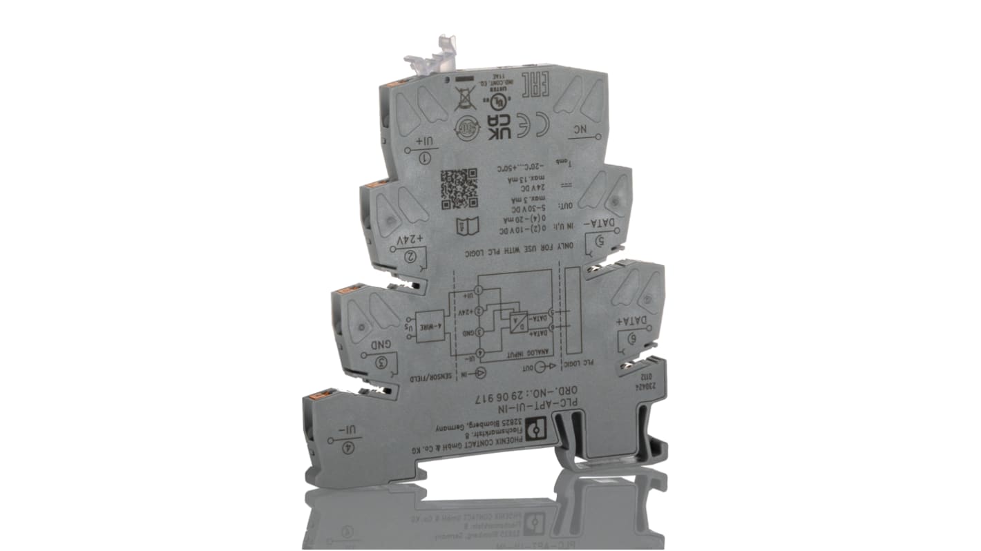 Phoenix Contact PLC Series Analogue Module, Current, Voltage, Digital, 24 V dc