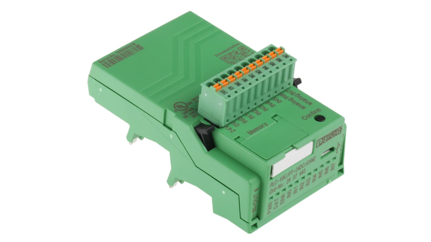 Sterownik Phoenix Contact PLC-V8C/PT-24DC/SAM2 2907443 50 x 87 x 111 mm