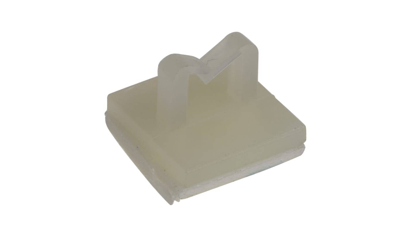RS PRO Natural Nylon Cable Clamp, 4.3mm Max. Bundle