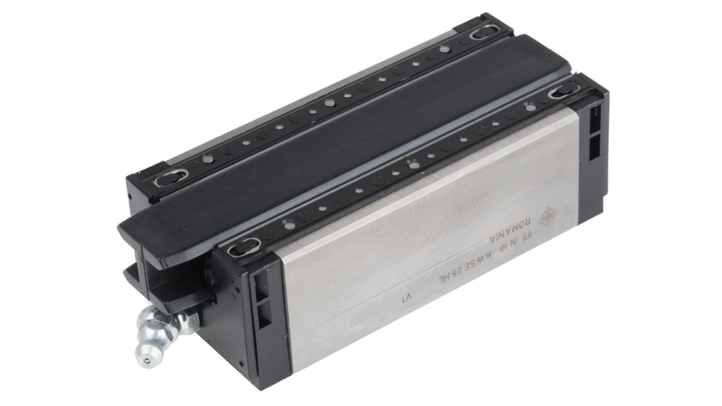 INA Linear Guide Carriage KWSE25, 28000N Dynamic Load, 23mm Rail Width