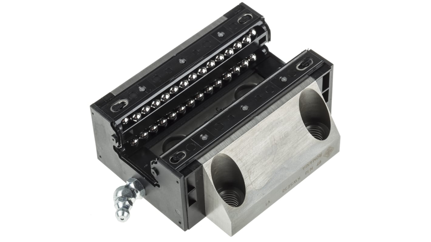 INA Linear Guide Carriage KWSE30, 40000N Dynamic Load, 28mm Rail Width