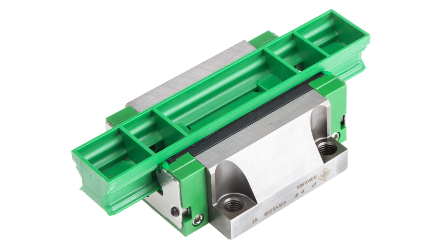 Patín INA serie KWVE20, dimensiones 71.4mm x 63mm, para raíl de 20mm