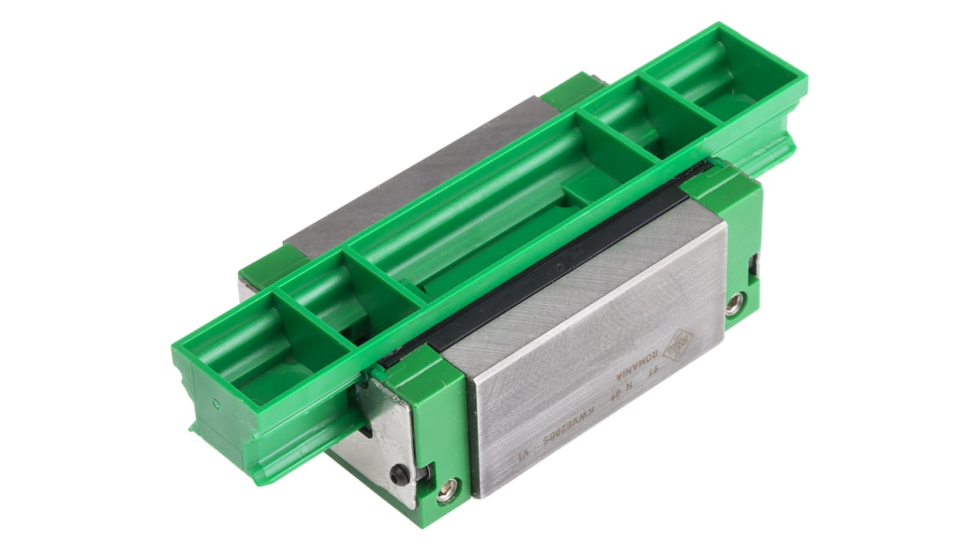 INA Linear Guide Carriage KWVE20, 13100N Dynamic Load, 20mm Rail Width