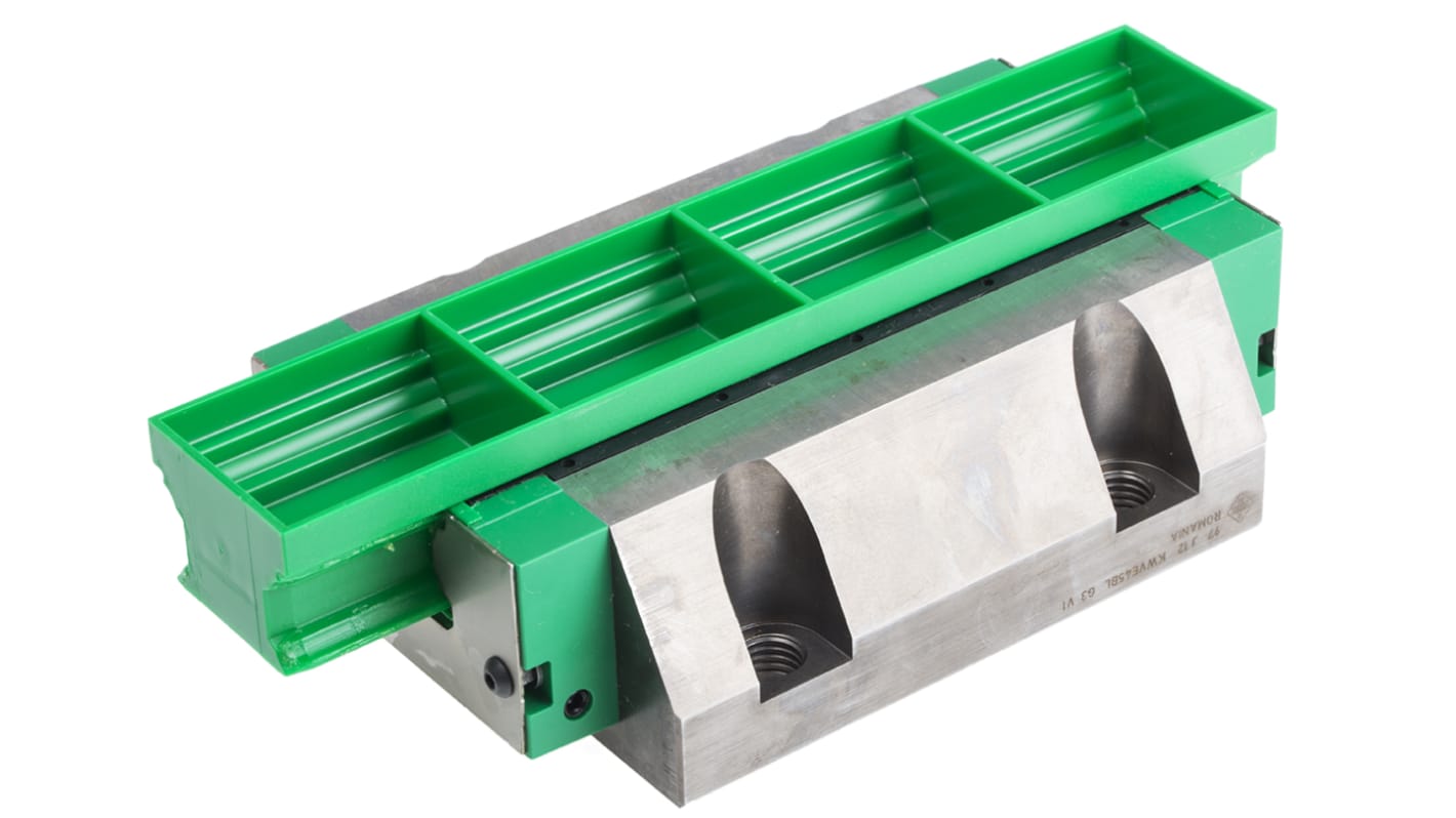 INA Linear Guide Carriage KWVE45, 69000N Dynamic Load, 45mm Rail Width